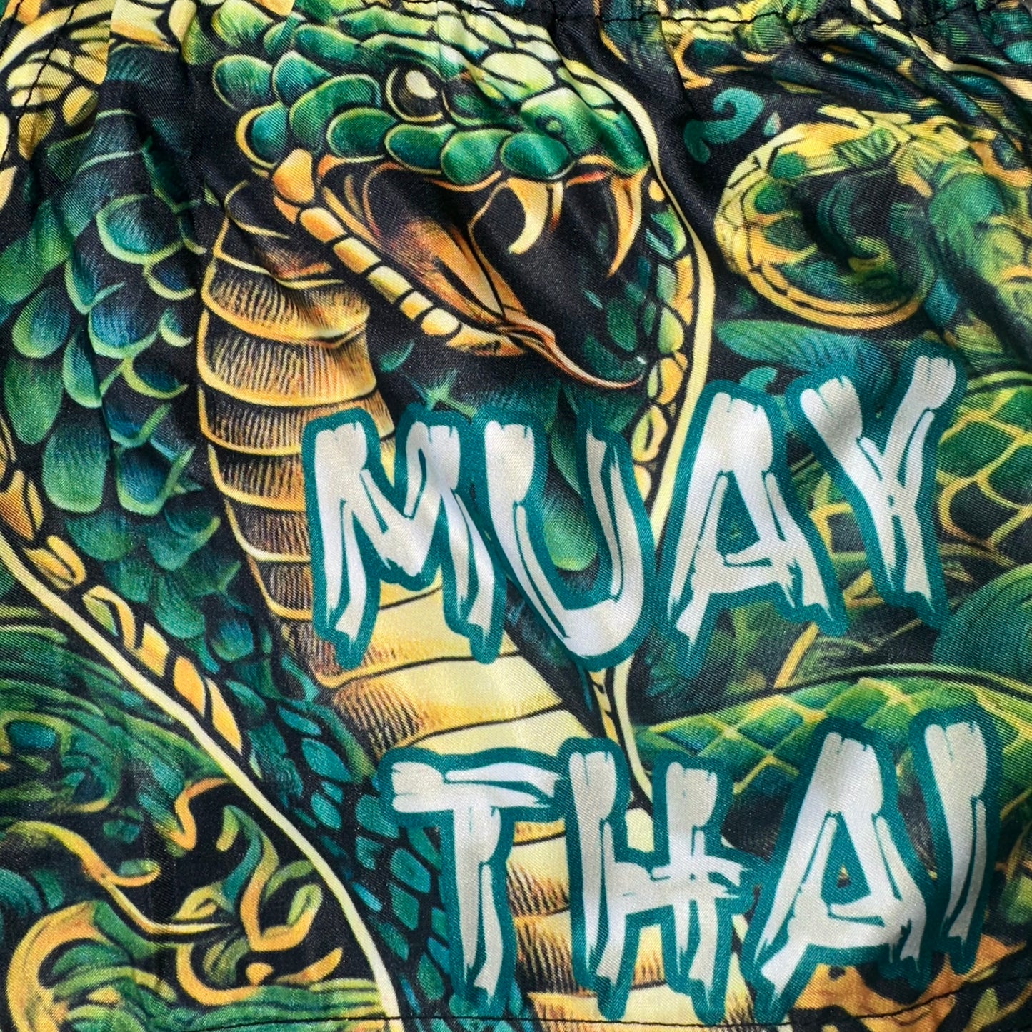 Snake SuperShorts - Green/Gold