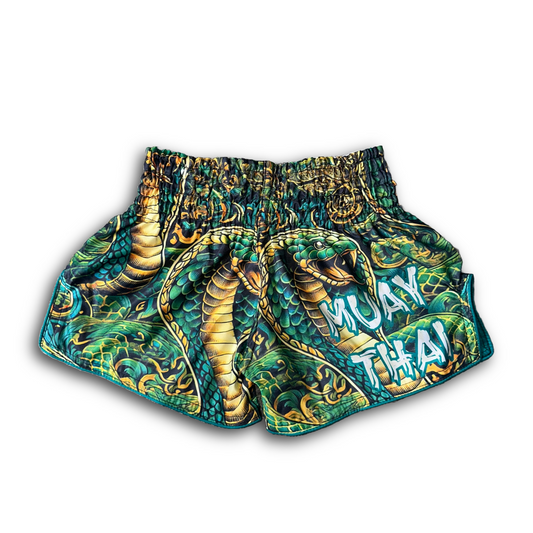 Snake SuperShorts - Green/Gold