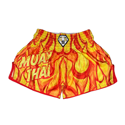 Fire SuperShorts - Yellow/Red