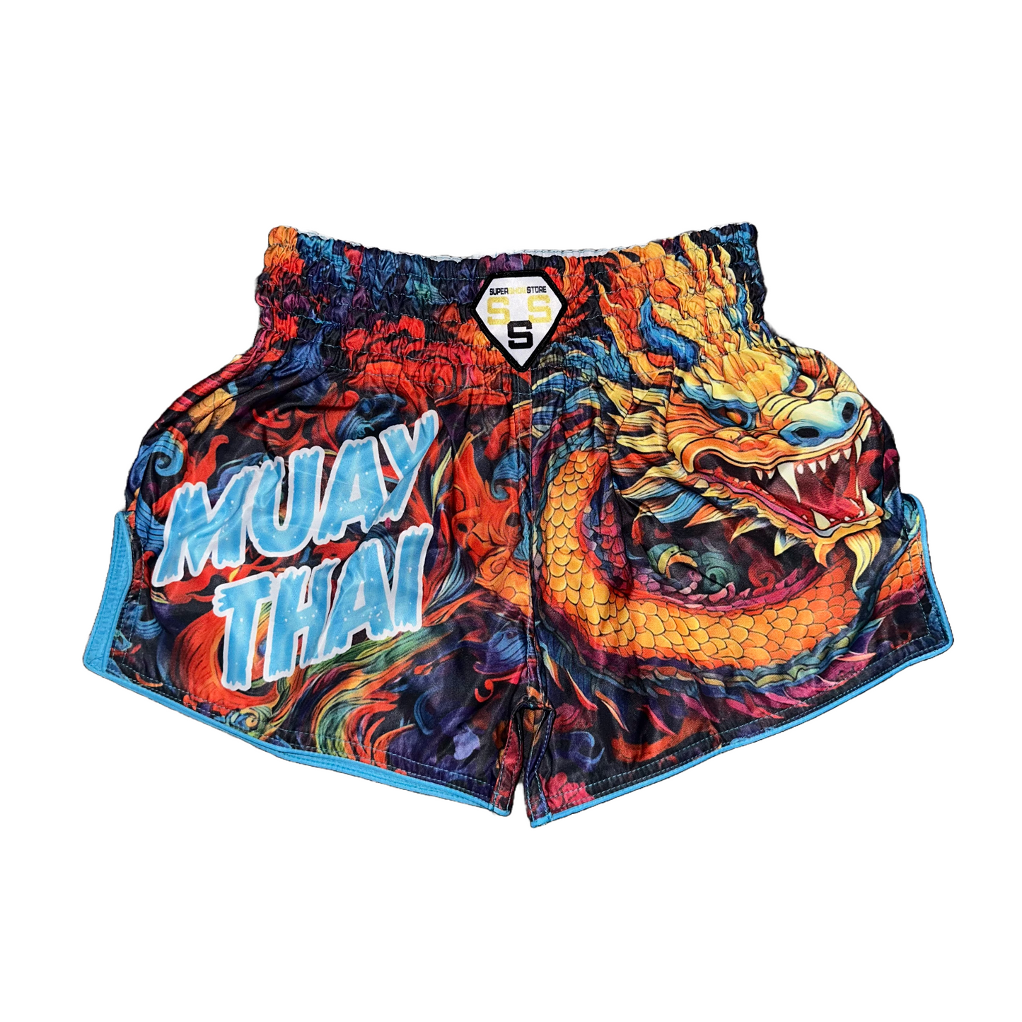 Dragon SuperShorts - Multi/Sky Blue