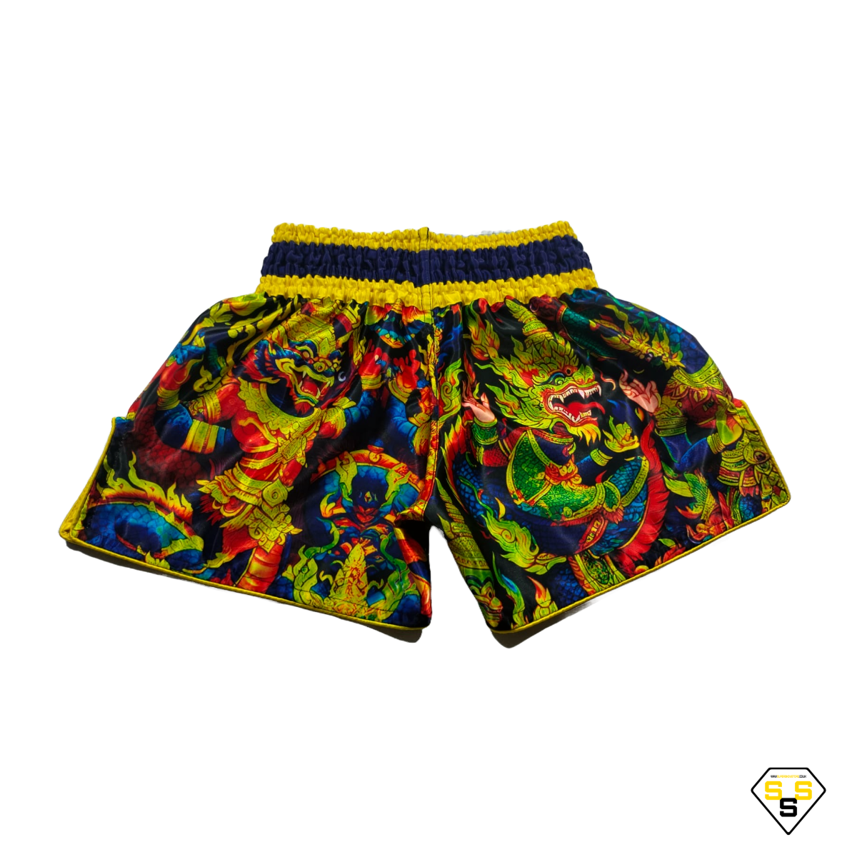 Thai Spirits SuperShorts - Purple/Yellow