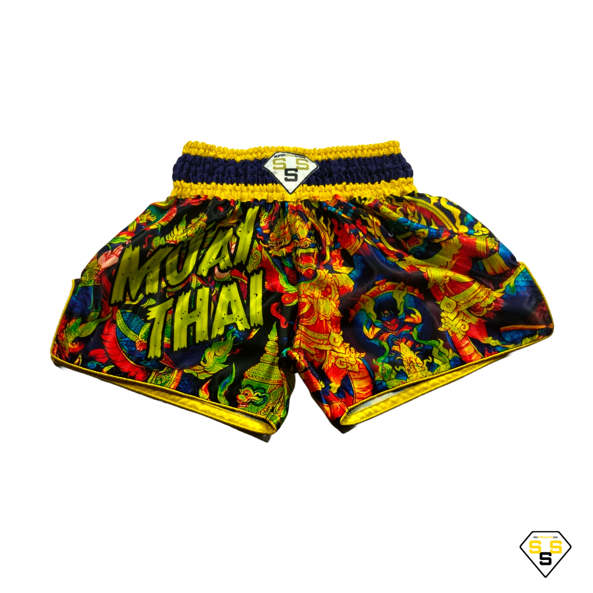 Thai Spirits SuperShorts - Purple/Yellow